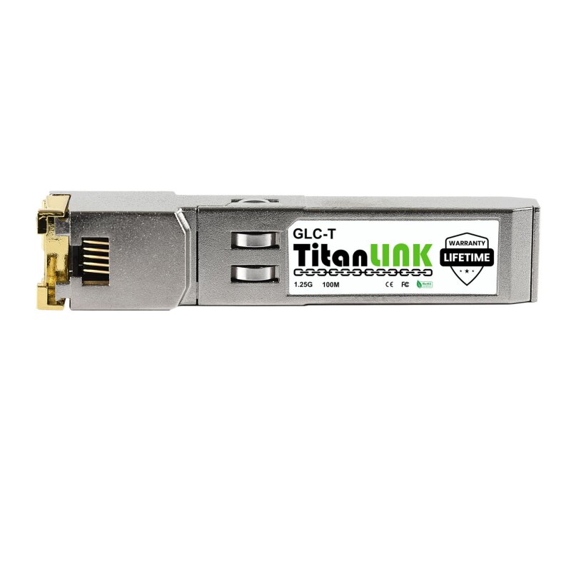 GLC-T (kompatibel zu Cisco) SFP Transceiver von TitanLINK, 47,99 €