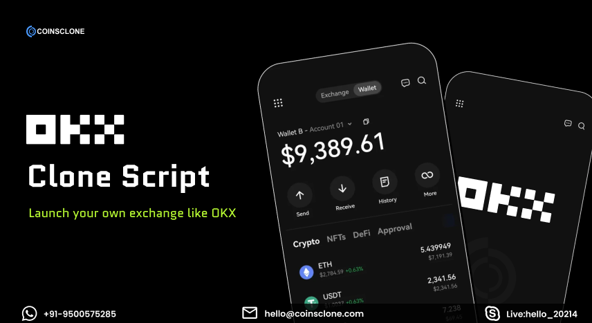 OKX Clone Script - Create an Exchange Like OKX