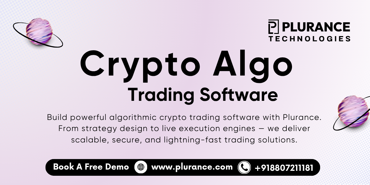 Crypto Algo Trading Software Development | Plurance
