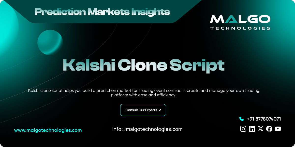 Kalshi Clone Script | Build Prediction Market for Trading Event Contracts