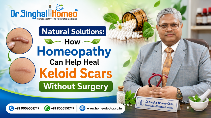 Natural Solutions: How Homeopathy Can Help Heal Keloid Scars Without Surgery | daddycow.com