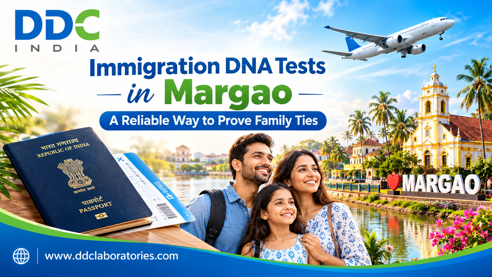 Immigration DNA Tests in Margao: A Reliable Way to Prove Family Ties – DDC Laboratories India